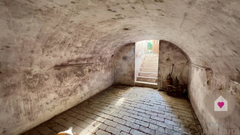 DOBROHOŠT-Sale of spittle family house with a garage and a garden 