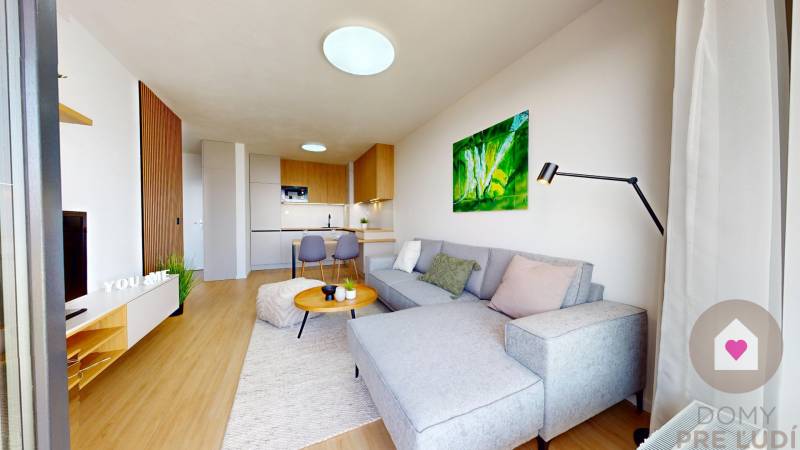 NR/Mlynárce - Furnished new 2-room apartment with parking and balcony