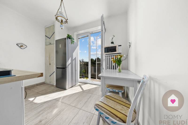 BA/RUŽINOV-Sale of a 2-room apartment with a balcony and a cellar 