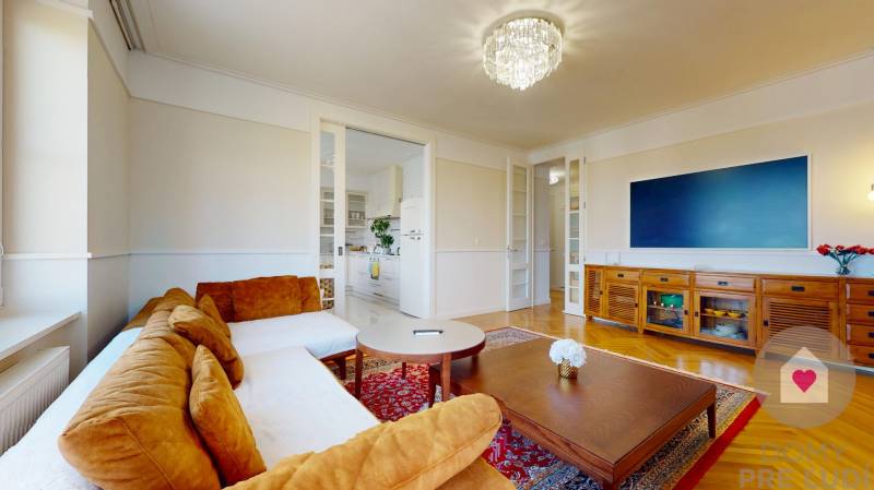 BA I-Rent of a large modern 4-room apartment with 2 balconies-Židovská