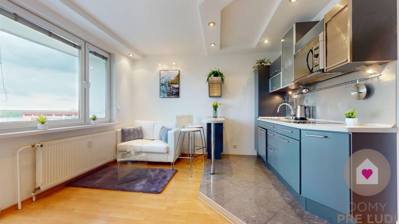 BA/PETRŽALKA-Rent 2 studio apartment with loggia in Strečnianska