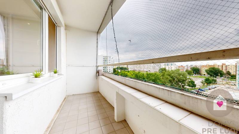 BA/PETRŽALKA-Rent 2 studio apartment with loggia in Strečnianska