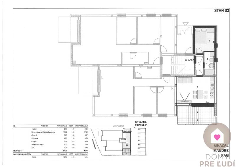 HR/PAG/MANDRE- Predaj luxusných apartmánov s terasami priamo na pláži-1.rad