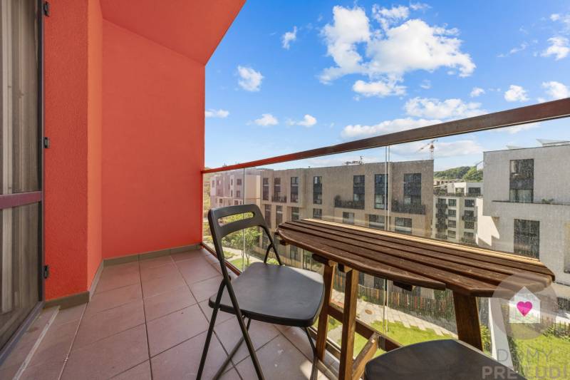 BA-Sale of a 4-room apartment in new building in Čerešne with terrace