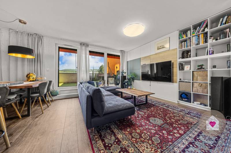 BA-Sale of a 4-room apartment in new building in Čerešne with terrace