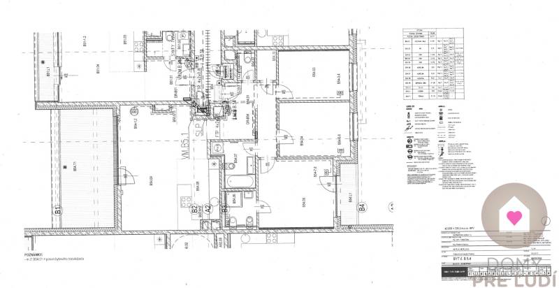 BA-Sale of a 4-room apartment in new building in Čerešne with terrace