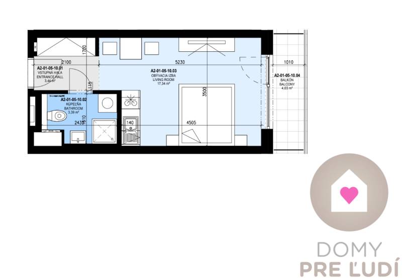 Sale Single studio, Single studio, Zuzany Chalupovej, Bratislava - Pet