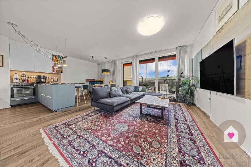 BA-Sale of a 4-room apartment in new building in Čerešne with terrace