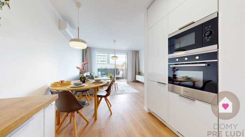 Trnava - Furnished 2-room apartment with parking and balcony 