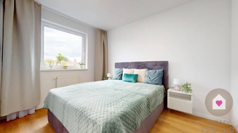 Trnava - Furnished 2-room apartment with parking and balcony 