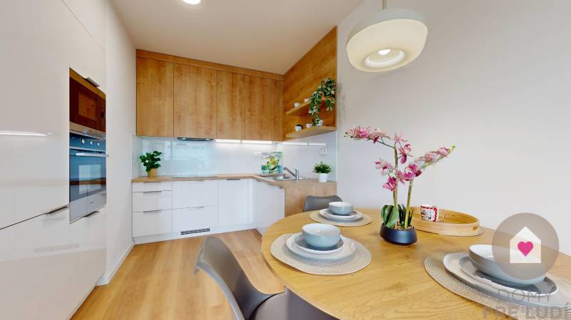 Trnava - Furnished 2-room apartment with parking and balcony 