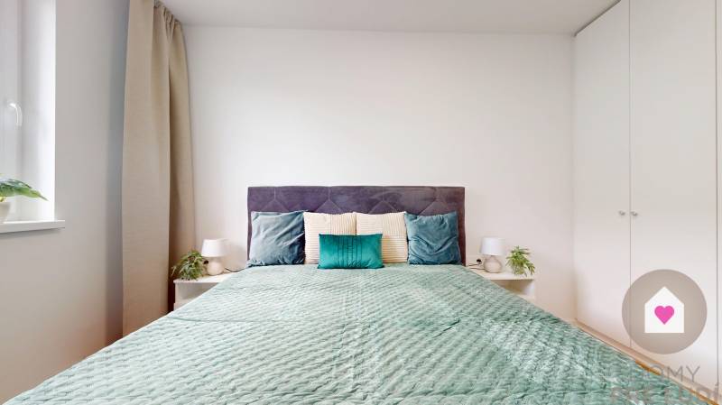 Trnava - Furnished 2-room apartment with parking and balcony 