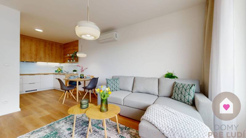 Trnava - Furnished 2-room apartment with parking and balcony 