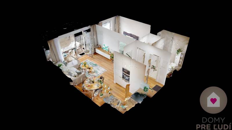 Trnava - Furnished 2-room apartment with parking and balcony 