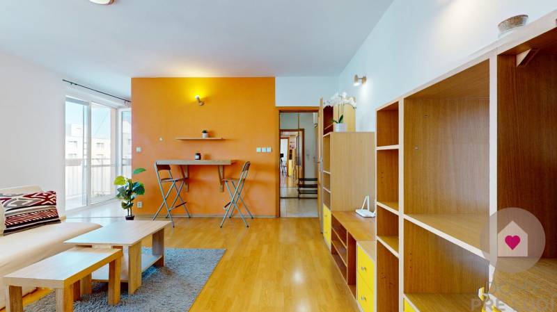 BA/KARLOVA VES- Rent of a spacious 2-room apartment with a balcony 