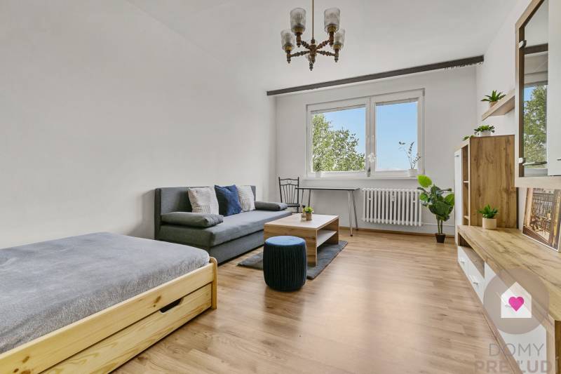 BA/PETRŽALKA-Rent a furnished 1-room apartment in a great location