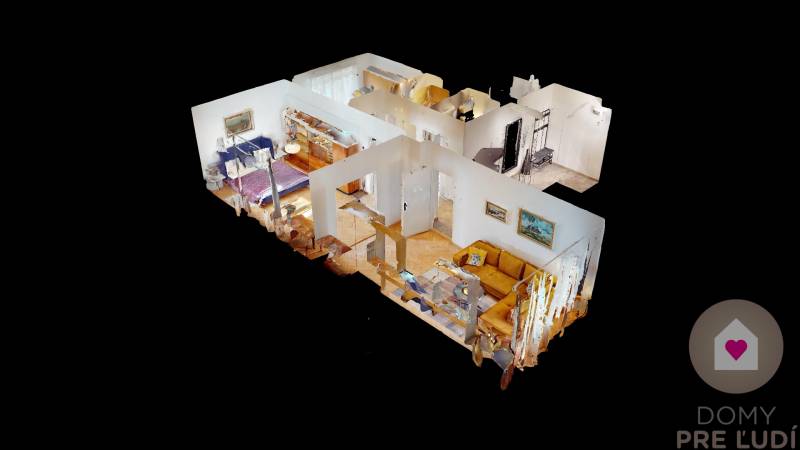 BA/NOVÉ MESTO - Rent a large 2-room apartment in a brick building