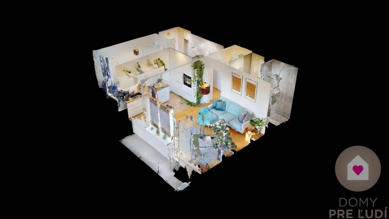 BA/RUŽINOV-Renovated 2 bedroom apartment for rent with a balcony 
