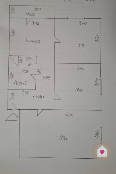 SENEC - 3-room modern renovated apartment in the center with a loggia