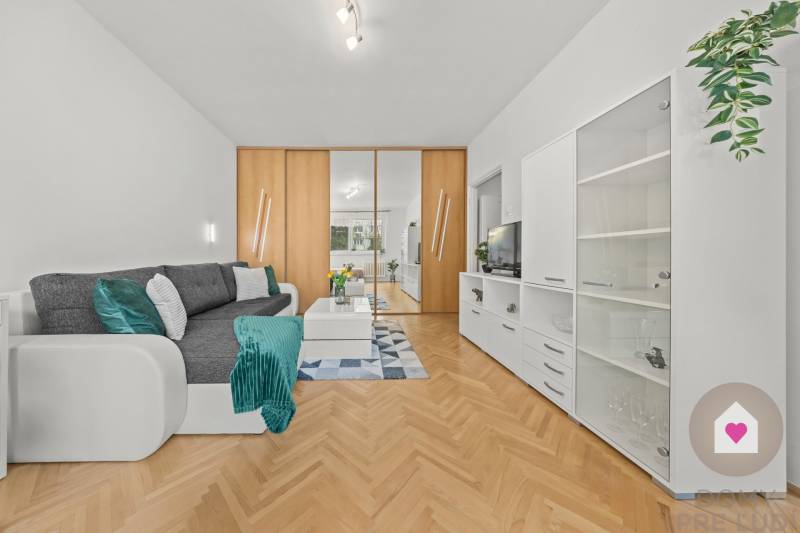 BA/RUŽINOV-Renting a 1-room apartment with a balcony and a cellar