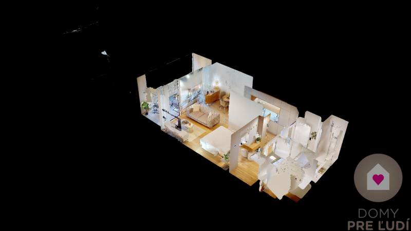 BA I/VYDRICA-Renting a large 1-room apartment with a spacious balcony