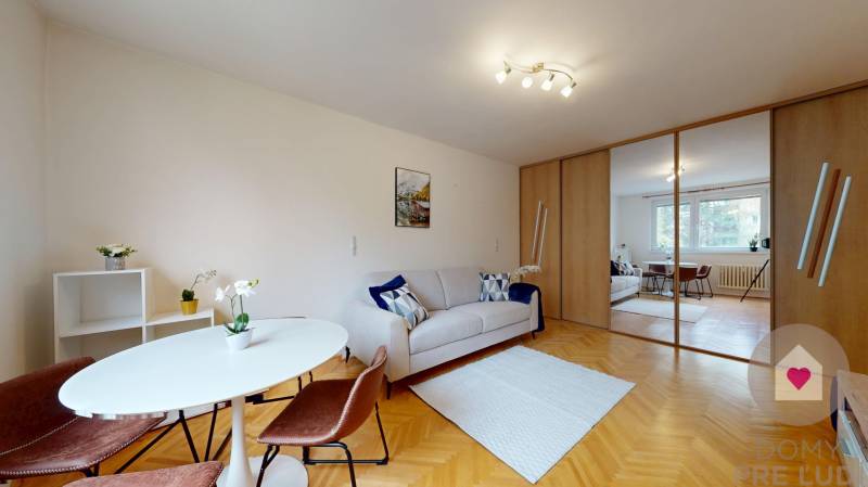 BA/RUŽINOV-Renting a 1-room apartment with a balcony and a cellar 