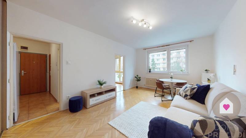 BA/RUŽINOV-Renting a 1-room apartment with a balcony and a cellar 