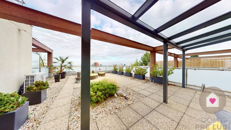 BA/Koliba- Sale of a large modern apartment with a terrace and parking