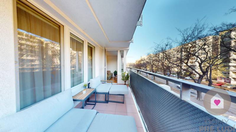 BA/RUŽINOV-Long-term rental of a 2-room apartment with parking space