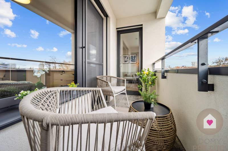 BA/NIVY-Sale of a modern 2-room apartment in a new building with parki