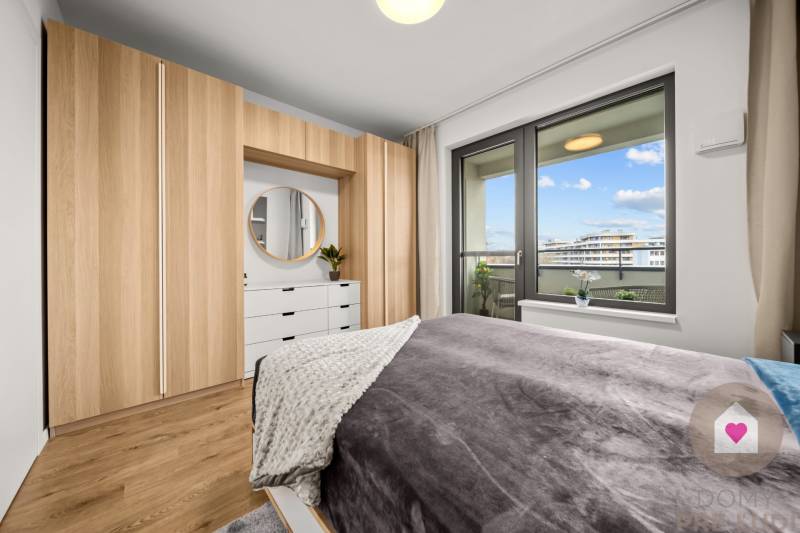 BA/NIVY-Sale of a modern 2-room apartment in a new building with parki