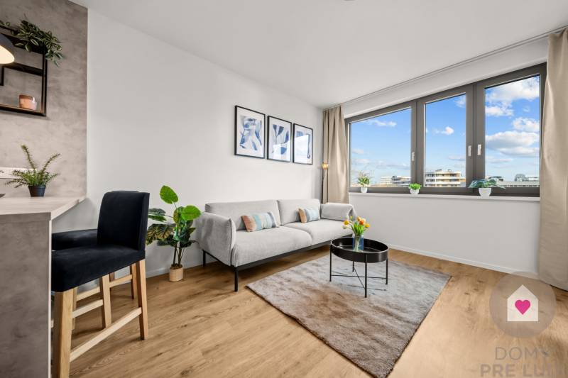 BA/NIVY-Sale of a modern 2-room apartment in a new building with parki