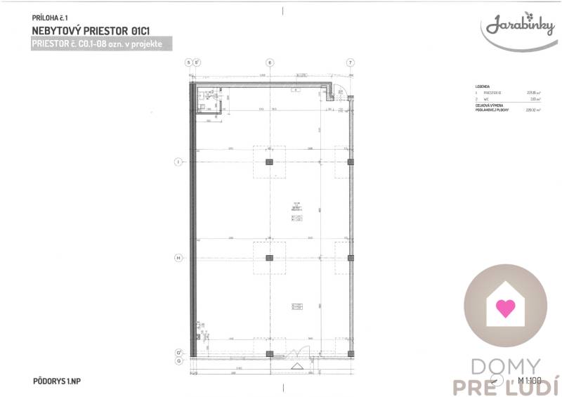 Rent Commercial premises, Commercial premises, Jarabinková, Bratislava