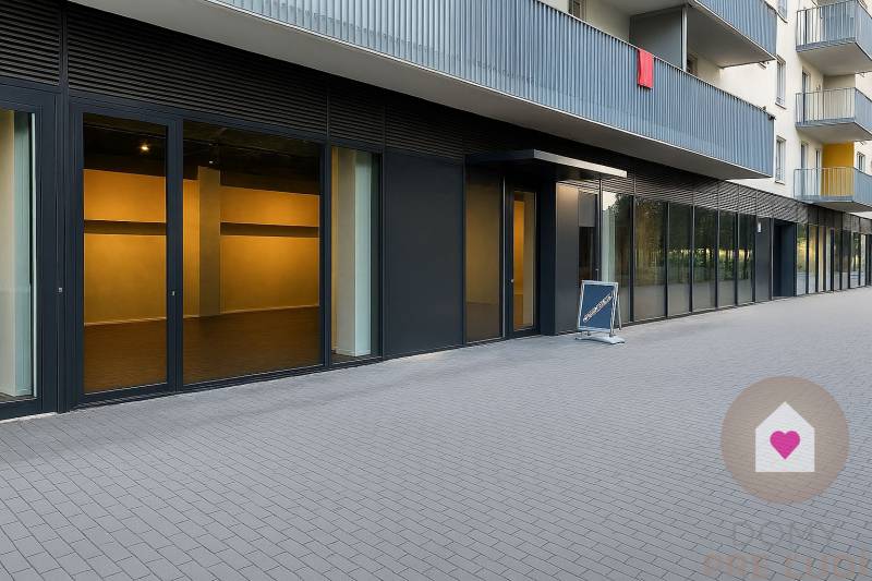 NIVY/JARABINKY - commercial space on the pedestrian zone for rent