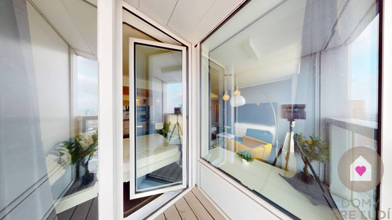 BA II/PANORAMA CITY-Furnished 1-room apartment for rent + loggia-27th 