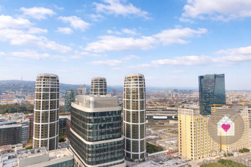 BA II/PANORAMA CITY-Furnished 1-room apartment for rent + loggia-27th 