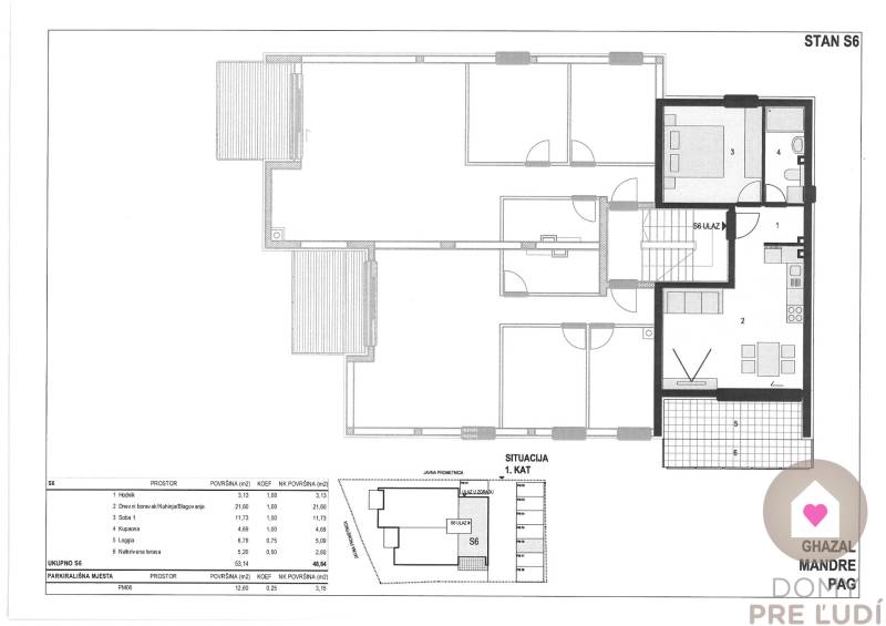 HR/PAG/MANDRE- Sale of luxury apartmentsdirectly on the beach