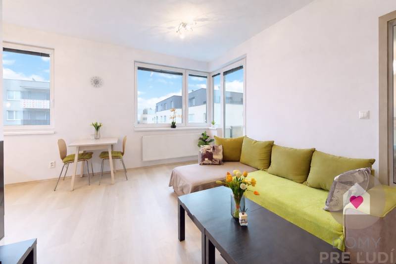 BA/IV-Rent of a furnished 2-room apartment with a balcony and parking 