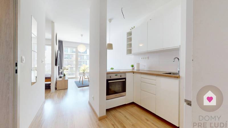 BA/PETRŽALKA-Rent 1-room apartment with air conditioning and balcony 