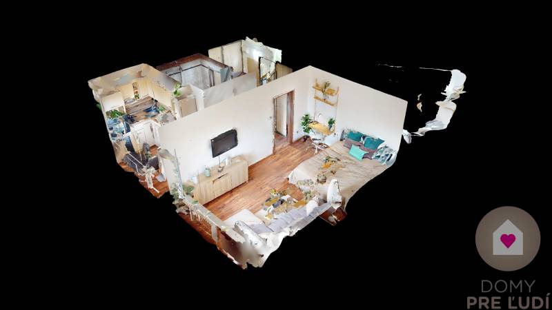 BA/DÚBRAVKA-Rent of a fully furnished 1-room apartment with a kitchen