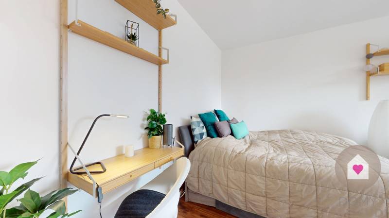 BA/DÚBRAVKA-Rent of a fully furnished 1-room apartment with a kitchen