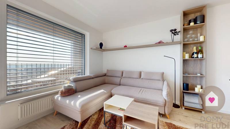 BA/PETRŽALKA-Furnished 2-room apartment with balcony in a new building