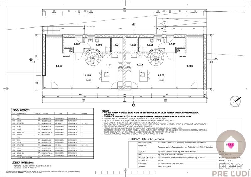 Sale Family house, Family house, Na briežkoch, Bratislava - Nové Mesto