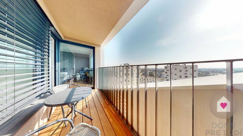 BA/PETRŽALKA-Furnished 2-room apartment with balcony in a new building