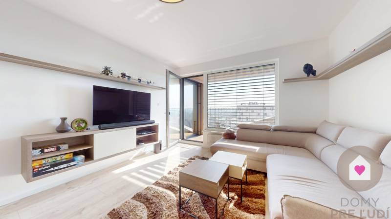 BA/PETRŽALKA-Furnished 2-room apartment with balcony in a new building