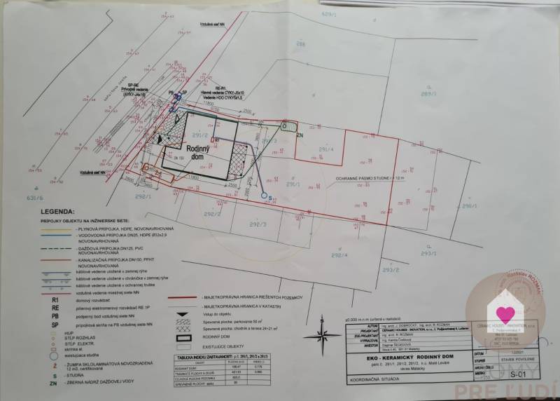 MALÉ LEVÁRE-Sale of 3 modern new-build family houses with heat pump 