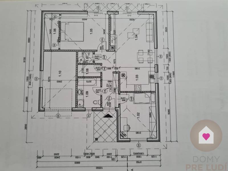 MALÉ LEVÁRE-Sale of 3 modern new-build family houses with heat pump 