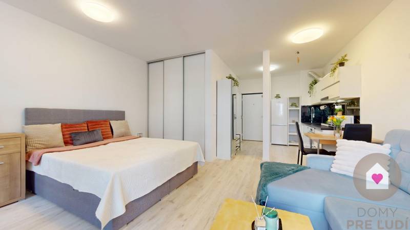 BA/PETRŽALKA-Rent 1-room apartment with air conditioning and balcony 