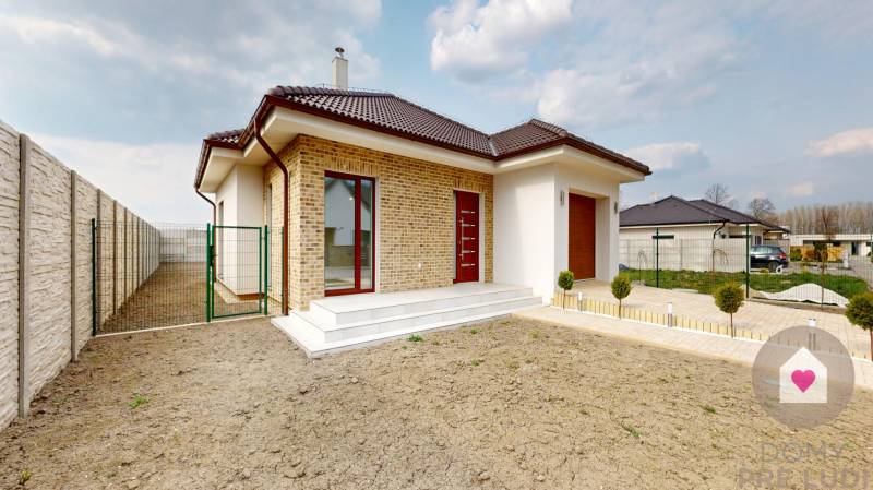 DUNAJSKÁ STREDA-Sale of 4 new family houses with a garage and a land