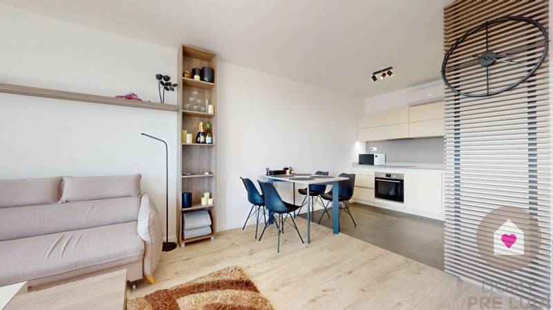 BA/PETRŽALKA-Furnished 2-room apartment with balcony in a new building